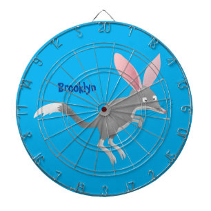 Cute happy Australian bilby cartoon Dartboard