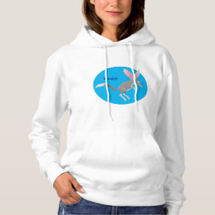 Cute happy Australian bilby cartoon Hoodie