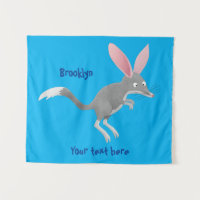 Cute happy Australian bilby cartoon