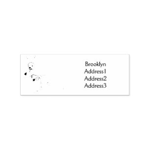 Cute happy Australian kangaroo illustration  Rubber Stamp