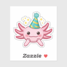 Cute Happy Axolotl