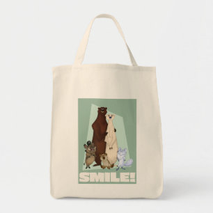Cute & Happy Bear Family & Friends Tote Bag