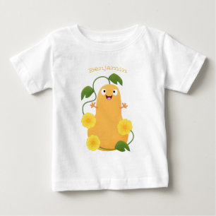 Cute happy butternut pumpkin gourd cartoon baby T-Shirt