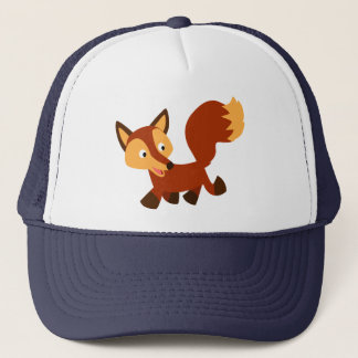 Cute Happy Cartoon Fox Hat