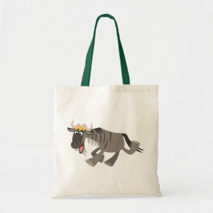 Cute Happy Cartoon Wildebeest Bag