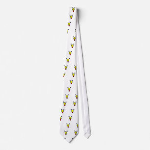Cute Happy Chicken Head Tie