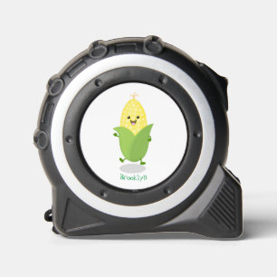 Cute happy corn cartoon illustration 1
