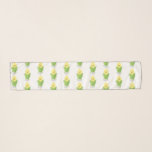 Cute happy corn cartoon illustration scarf<br><div class="desc">This funny design features a cute happy corn cob with a smile. All done in happy cartoon style!</div>