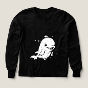 Cute Happy Dolphin – Adorable Cartoon Dolphin Desi