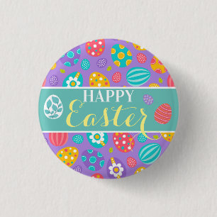 Cute Happy Easter 3 Cm Round Badge