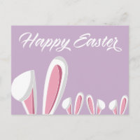 Cute Happy Easter Bunny Ears Modern