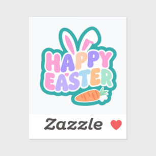 Cute Happy Easter bunny kids
