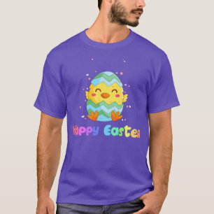 Cute Happy Easter Day 0 I Would Chick With Easter T-Shirt