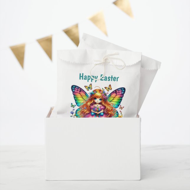 Cute Happy Easter fairy Favour Bags (Party)