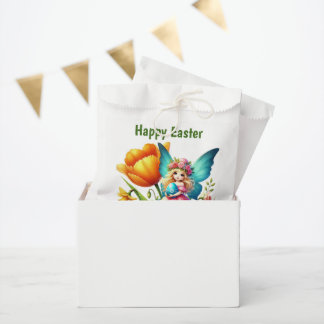 Cute Happy Easter fairy Favour Bags