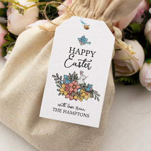 Cute Happy Easter Gift Tags