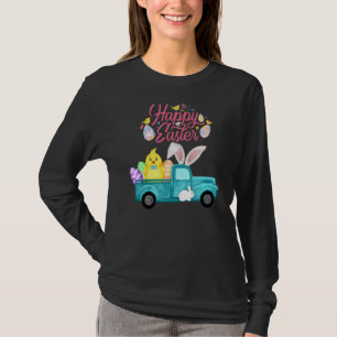 Cute Happy Easter Pick Up Bunny Chick Eggs 1 T-Shirt