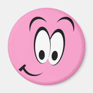 Cute Happy Face Magnet