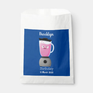 Cute happy food blender kitchen appliance cartoon favour bags