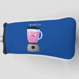 Cute happy food blender kitchen appliance cartoon golf head cover