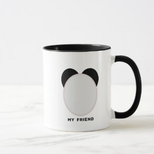 Cute Happy Friendship Day BEST FRIEND PHOTO Mug