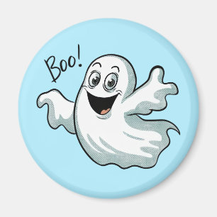 Cute Happy Ghost Magnet