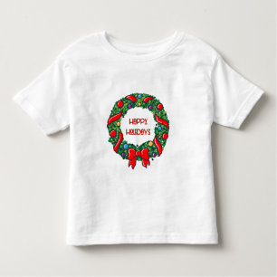 Cute Happy Holiday Tee Whimsical Reef Graphic