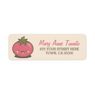 Cute Happy Kawaii Tomato Kids