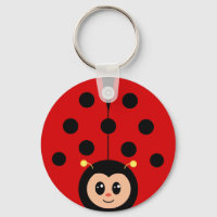 Cute Happy Lady Bug Cartoon