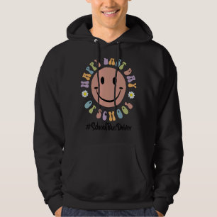 Cute Happy Last Day Of School School Bus Driver Li Hoodie