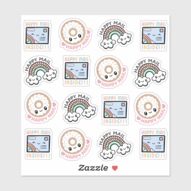 Cute Happy Mail (Sheet)