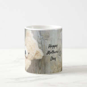 Cute Happy Mothers Day Teddy Bear Coffee Mug