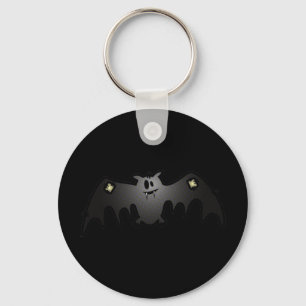 CUTE & HAPPY PATCHY BAT KEY RING