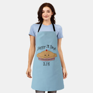 Cute Happy Pi Day Apron