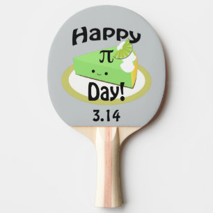 Cute Happy Pi Day Ping Pong Paddle