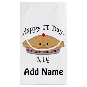 Cute Happy Pi Day! Small Gift Bag