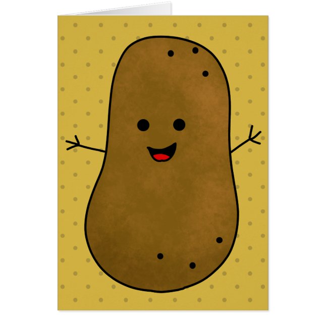 Cute Happy Potato (Front)