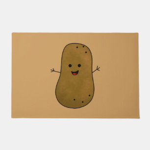 Cute Happy Potato Doormat