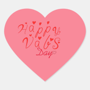 Cute Happy Val's Day Sticker
