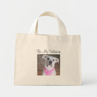 Cute Happy White Puppy Dog With Pink Scarf Pretty