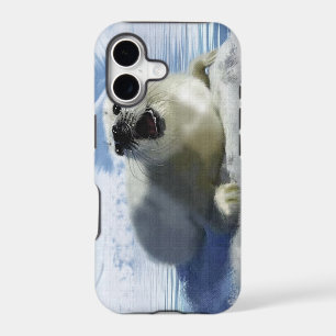 Cute Harp Seal & Ice Art for Wildlife Supporters
