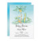 Cute Hatching Dinosaur Baby Boy Shower Invitation