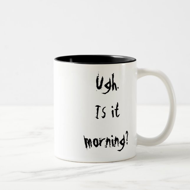 Cute Hate Mornings Mug (Right)