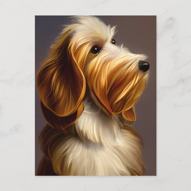 Cute Havanese Puppy Dog Postcard (Front)