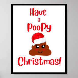 Cute Have A Opy Christmas Funny Holiday T Shirt  Poster