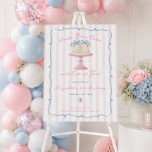 Cute Have You Cake and Eat it Two Welcome Sign