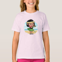 Cute Hawaiian Hula Girl