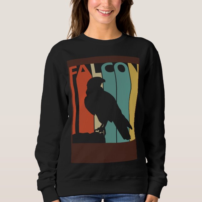 Cute hawk animal sweatshirt (Front)