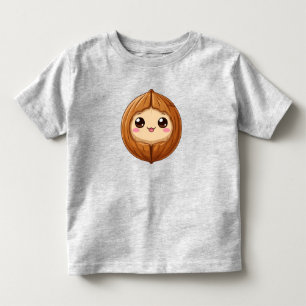 🌰 Cute Hazelnut Cartoon for Kids Fun Style ✨ Toddler T-Shirt