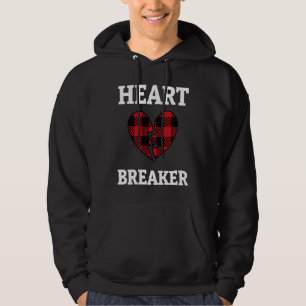 Cute Heart Breaker Valentine's Day Romance Valenti Hoodie